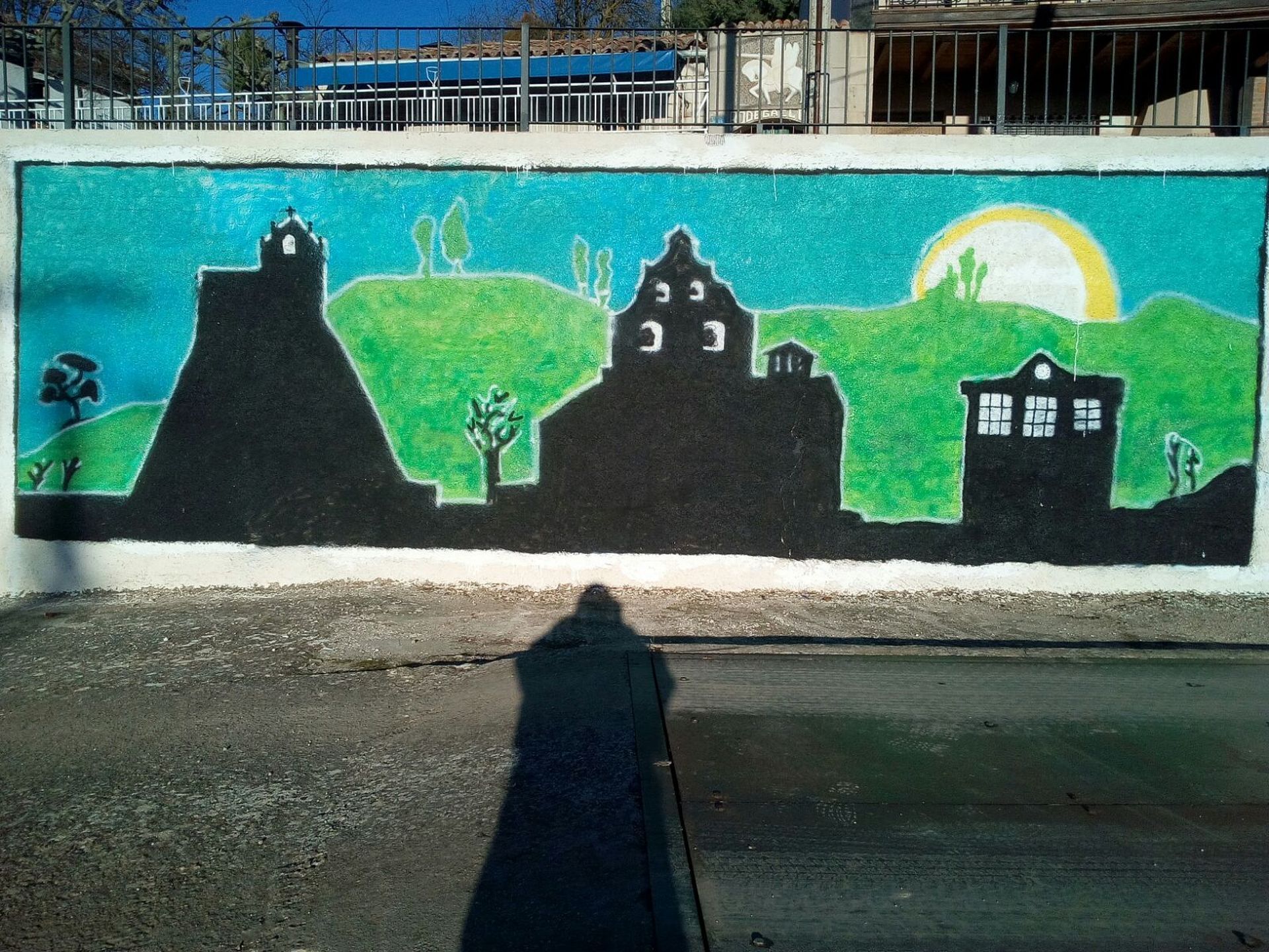 Murales en la báscula