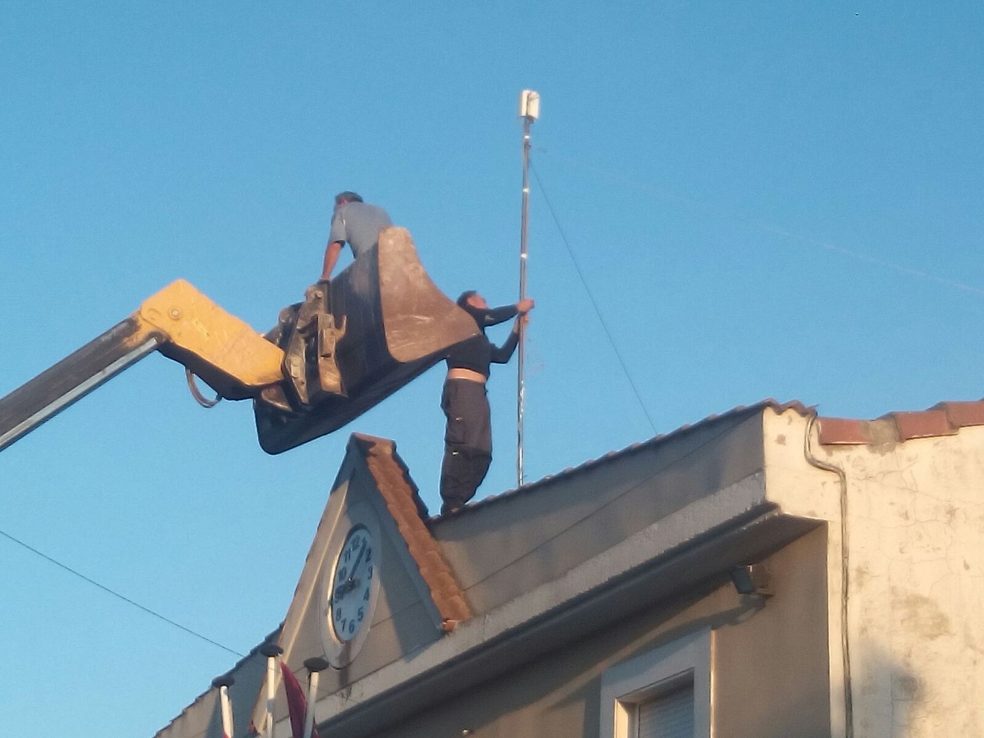Colocación antena wi-fi